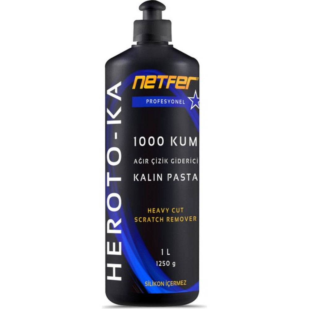 Netfer Heroto-KA Kalın Çizik Giderici Pasta - 1 L Oto Çizik Giderici Fiyatı