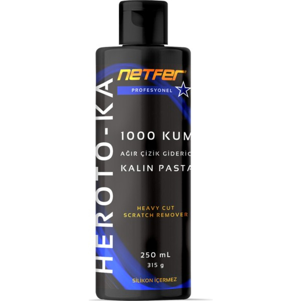 Netfer Heroto-Ka Kalın Çizik Giderici Pasta - 250 mL Oto Çizik Giderici Fiyatı