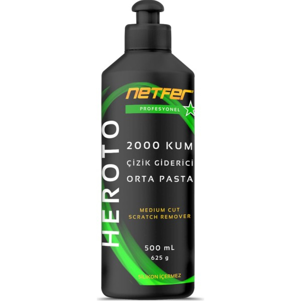 Netfer Heroto Orta Çizik Giderici Pasta - 500 mL Oto Çizik Giderici Fiyatı