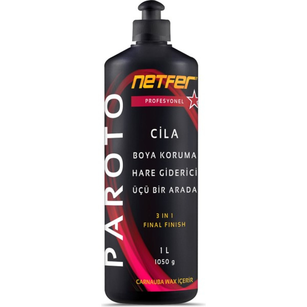 Netfer Paroto Cila Boya Koruma - 1 L Oto Çizik Giderici Fiyatı