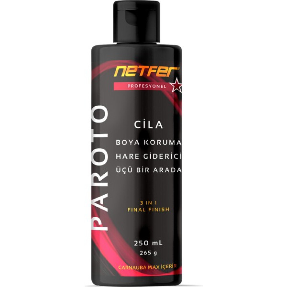 Netfer Paroto Cila Boya Koruma - 250 mL Oto Çizik Giderici Fiyatı
