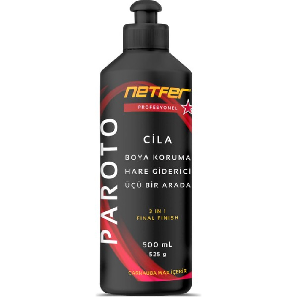 Netfer Paroto Cila Boya Koruma - 500 mL Oto Çizik Giderici Fiyatı