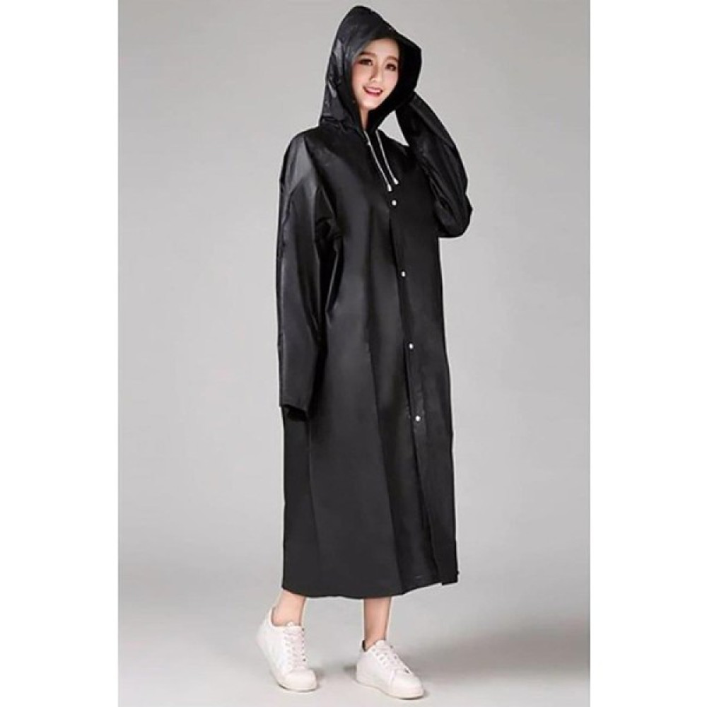 Netodak Kapüşonlu ve Çıtçıtlı Eva Yağmurluk Su Geçirmez Unisex Yağmurluk Xl Kadın Yağmurluk Fiyatı