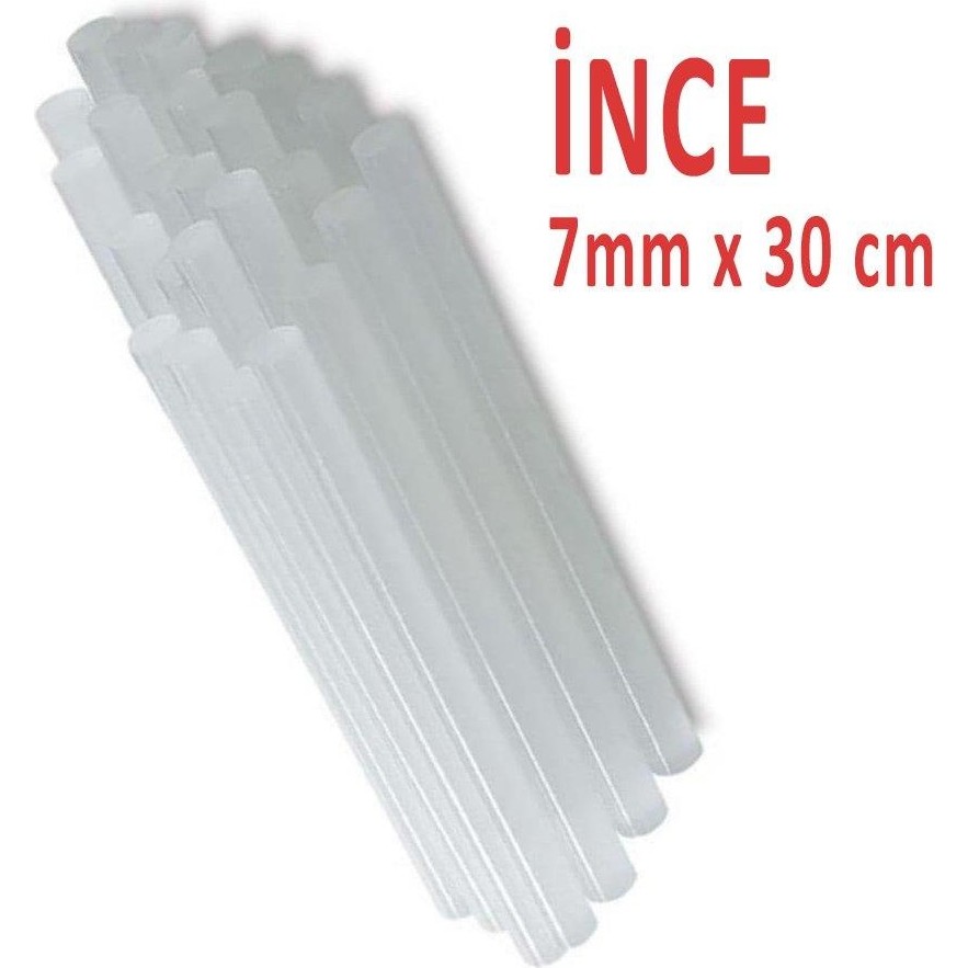 Netodak Mum Silikon Ince 7 mm x 30 cm Sıcak Mum Silikon Çubuk Uç 1 kg (80 Adet) Diğer Fiyatı