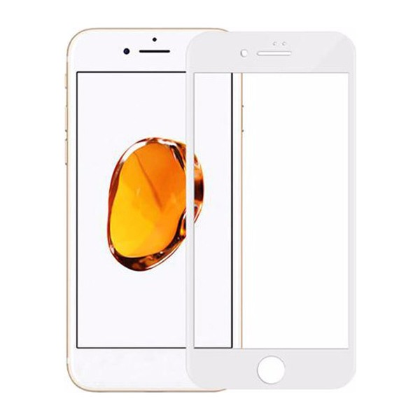 Netpa Apple iPhone 7 Yeni Nesil 4D 9H Tam Korumalı Temperli Cam - Beyaz Diğer Fiyatı