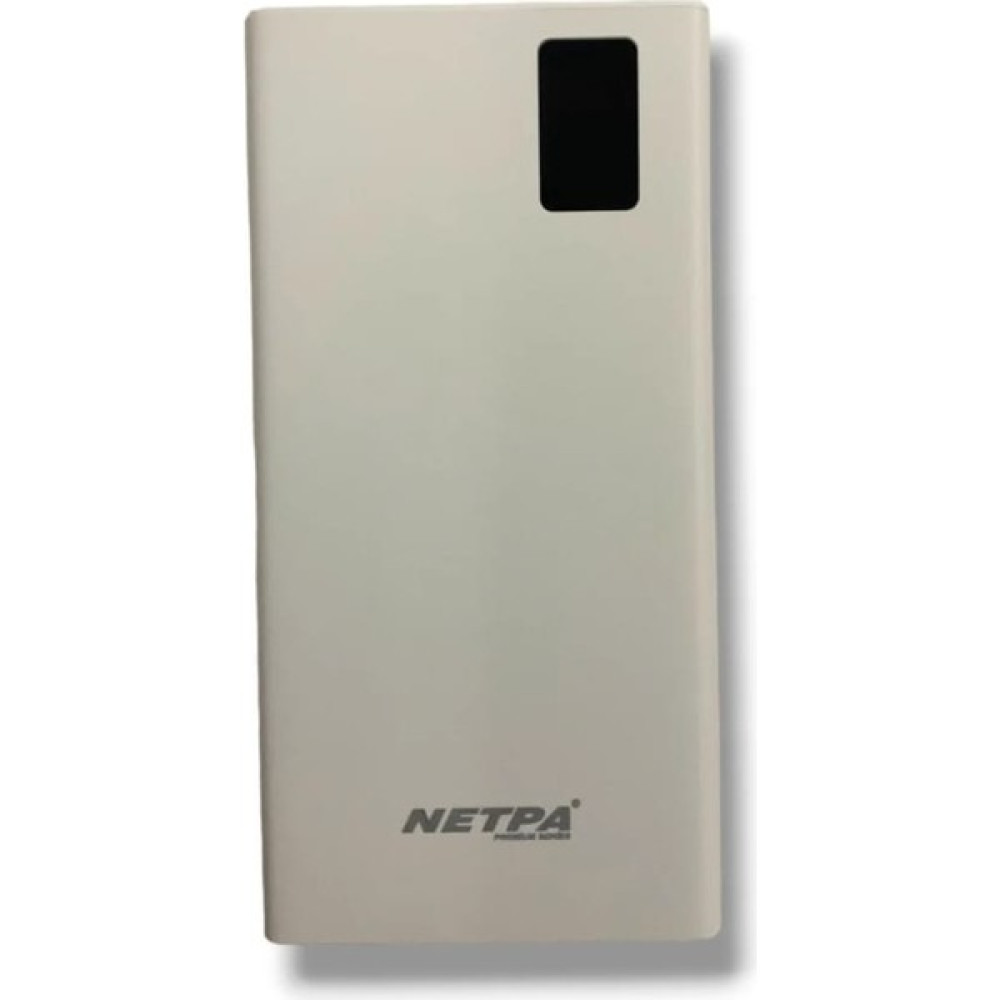 Netpa Ultra Slim 4 Girişli Premium Series Hızlı Sarj Göstergeli Powerbank 10000 Mah - Beyaz Taşınabilir Şarj Cihazı - Powerbank Fiyatı