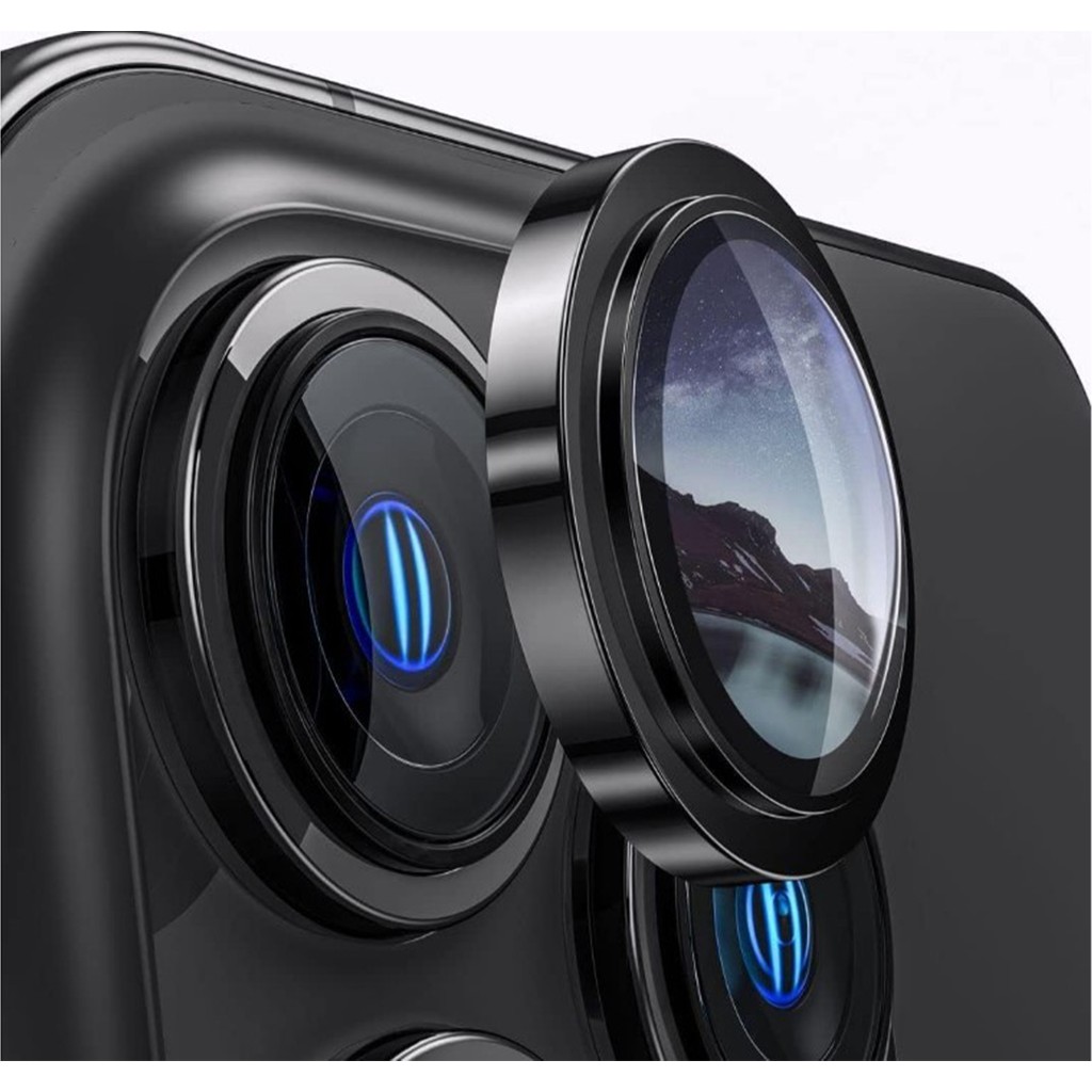 Nettech Apple iPhone 13 Pro Uyumlu Safir Lens Kamera Cam Koruyucu - Siyah Cep Telefonu Ekran Koruyucusu Fiyatı