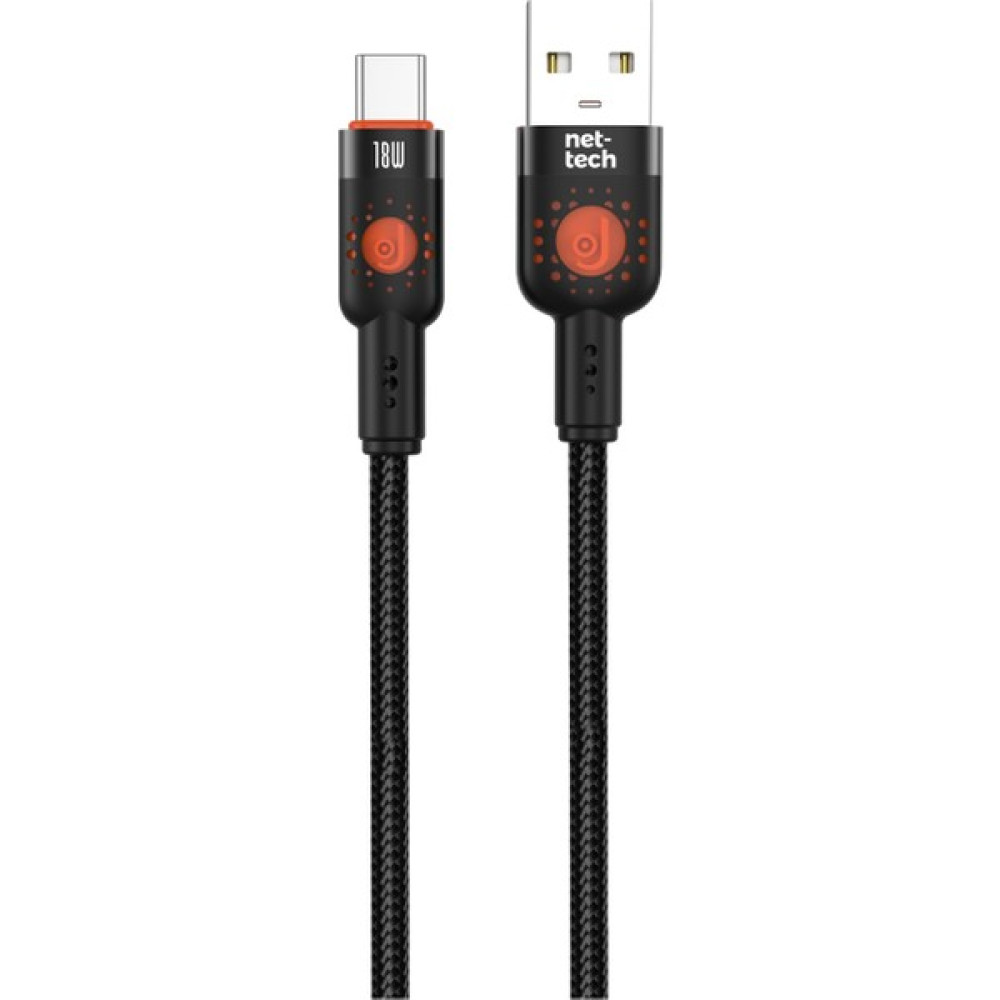 Nettech NT-DC31 18W Plastik 100 cm Type-C Şarj ve Data Kablosu - Siyah Oto Boyaları Fiyatı