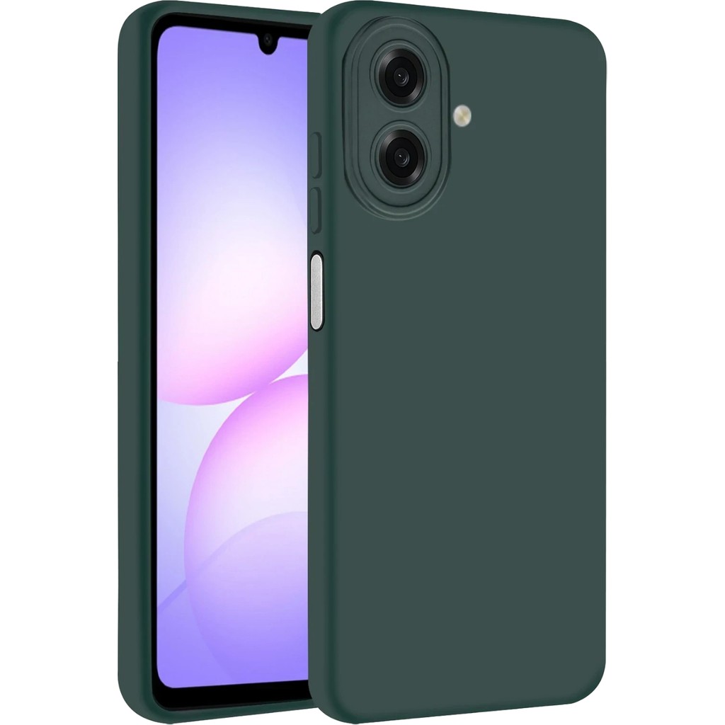 Nettech Samsung Galaxy A07 Uyumlu Nano Arka Koruma Kılıf - Koyu Yeşil Cep Telefonu Kılıfı Fiyatı