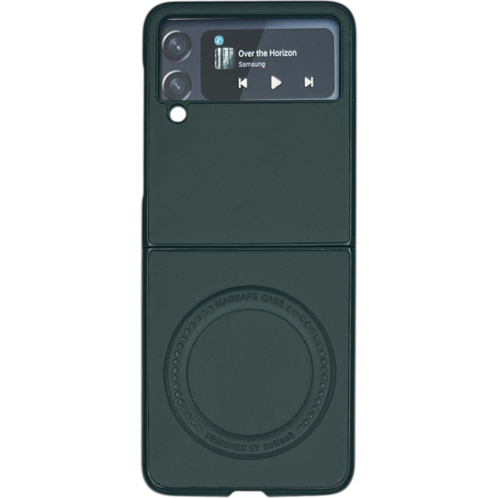 Nettech Samsung Galaxy Z Flip 3 Uyumlu NT-N036 Arka Koruma Kılıf - Yeşil Cep Telefonu Kılıfı Fiyatı