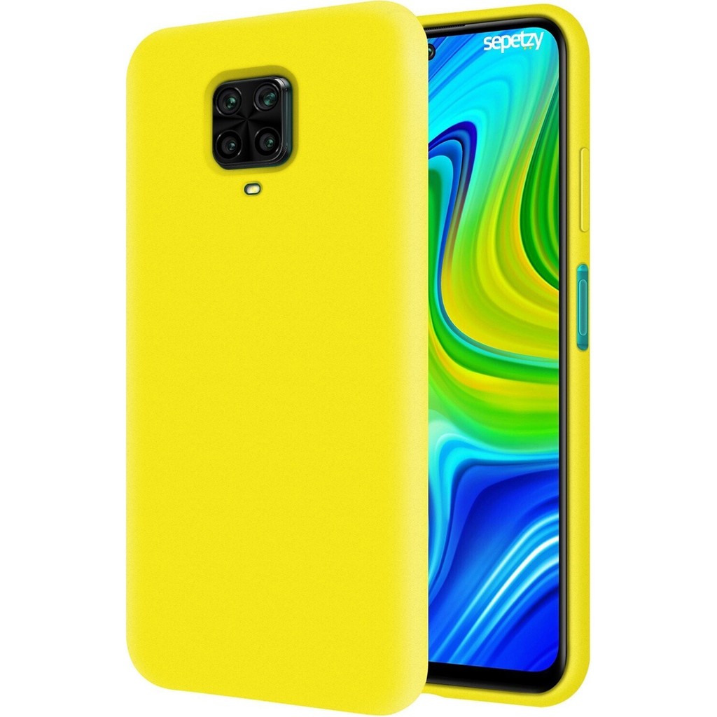 Nettech Xiaomi Redmi Note 9 Pro Uyumlu Nano Arka Koruma Kılıf - Sarı Cep Telefonu Kılıfı Fiyatı
