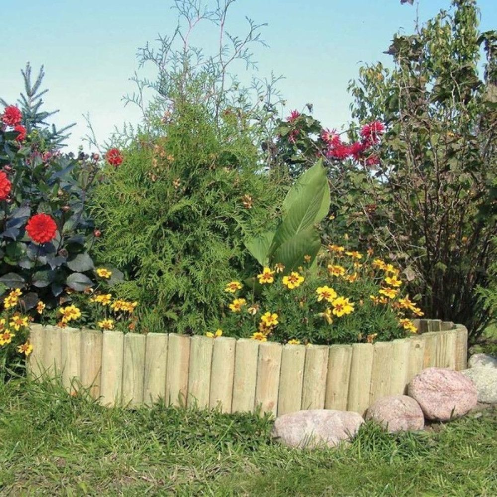 Nettekaçmaz Ahşap Bordür Çit 30 cm Yükseklik 150 cm Uzunluk - 30 x 150 cm Bahçe Çiti Fiyatı