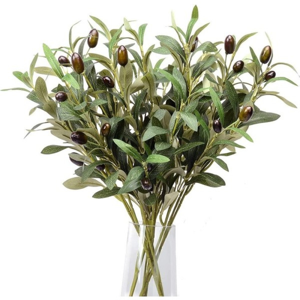 Netten Evime 4lü Set Yapay Zeytin Dalı 45CM 4 Meyveli Yapay Çiçek Ev & Dekorasyon Aksesuarları Fiyatı