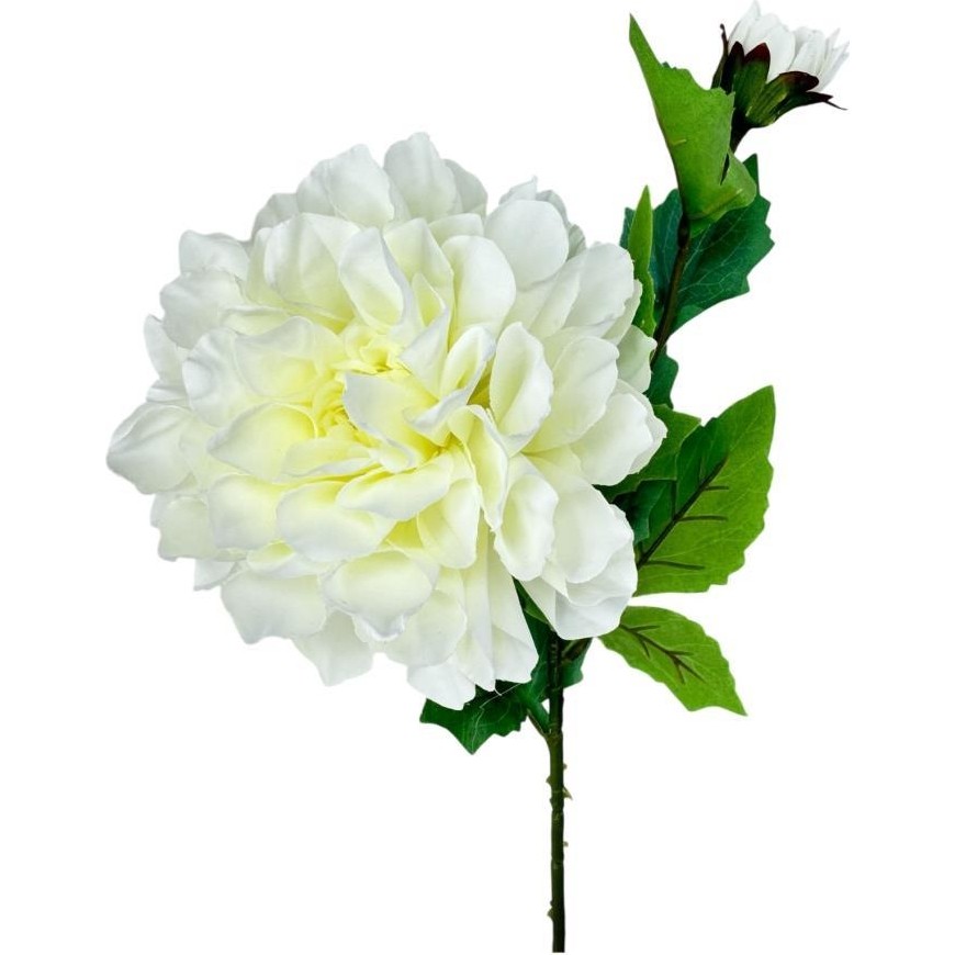 Nettenevime Yapay Çiçek Krizantem Beyaz Tek Dal Tomurcuklu 65 x 17 cm Kumaş Çiçek Uzun Dal Diğer Fiyatı