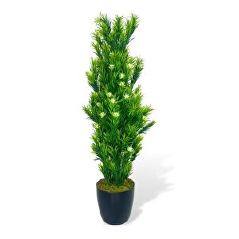 Nettenevime Yapay Çiçek Siyah Saksıda Rosemarystar Yapay Ağaç 55cm Obje Fiyatı