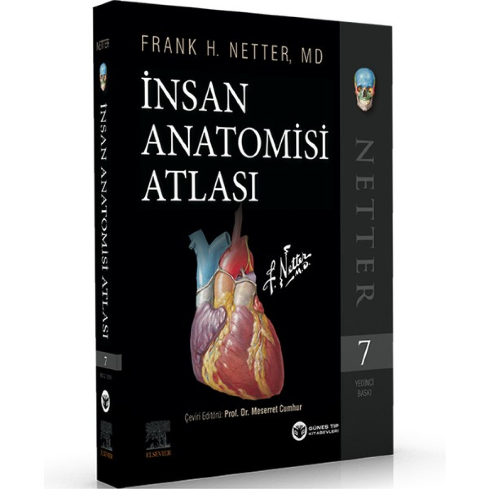 Netter Insan Anatomisi Atlası 7. Baskı Tıp Kitapları Fiyatı