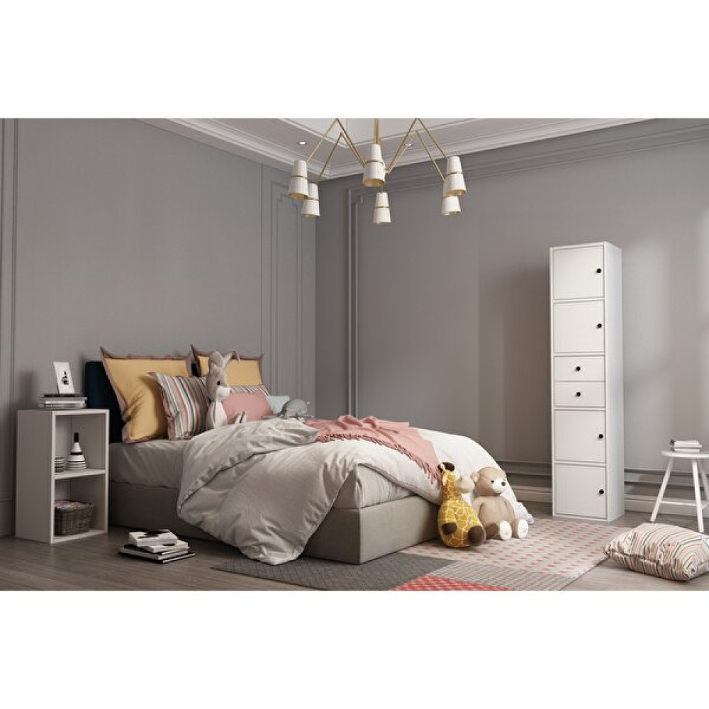 Nettrends 4 Kapakli Çekmeceli Giysi Dolabi Beyaz 35 cm G-YD-1001-Ç Gardrop & Dolap Fiyatı