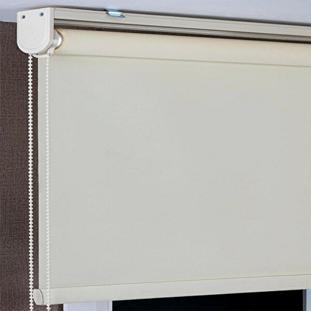 Network Avm Ithal Kalın Krem Stor Güneşlik Perde Etek Dilimsiz(Alüminmyumkasa) - 130 x 260 cm Stor Perde Fiyatı