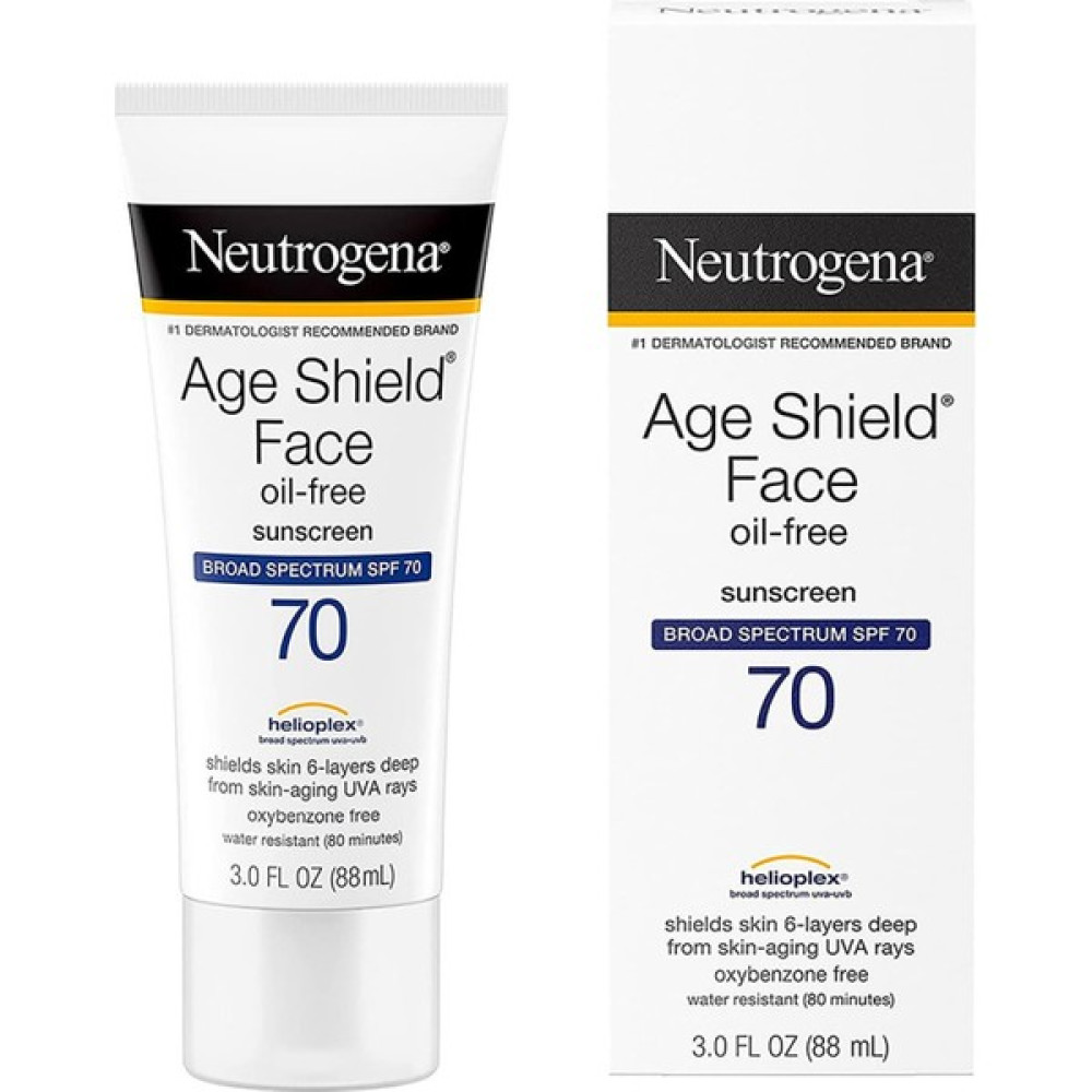 Neutrogena Age Shield SPF70 Yüz Için Yağsız Güneş Losyonu 88ML Güneş Kremleri ve Losyonları Fiyatı