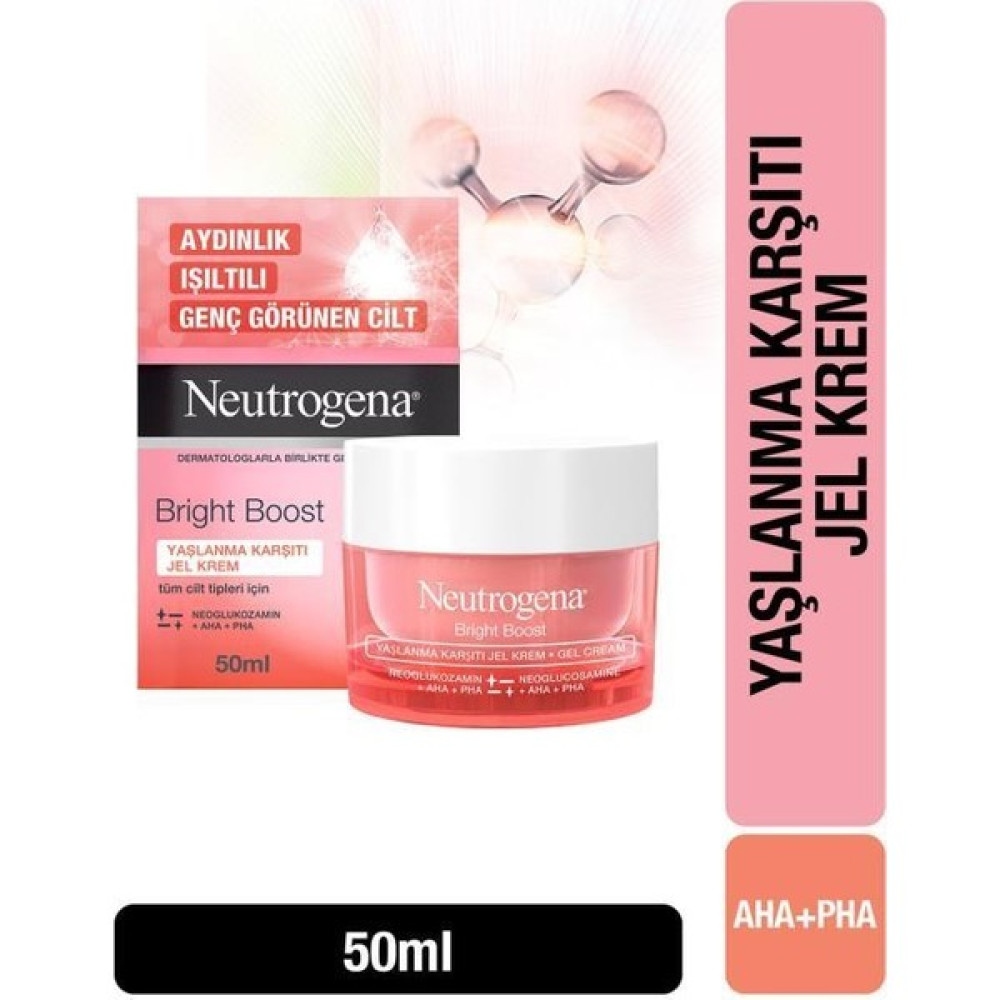 Neutrogena Bright Boost, Yaşlanma Karşiti Jel Krem, 50 ml Anti-Aging / Yaşlanma Karşıtı Fiyatı