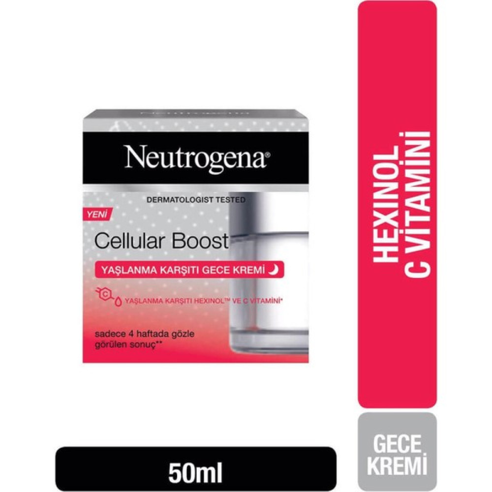 Neutrogena Cellular Boost Gece Kremi 50 ml Gece Kremleri Fiyatı