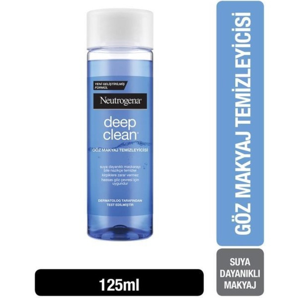 Neutrogena Deep Clean Göz Makyajı Temizleyicisi 125 Ml Makyaj Temizleyicileri Fiyatı