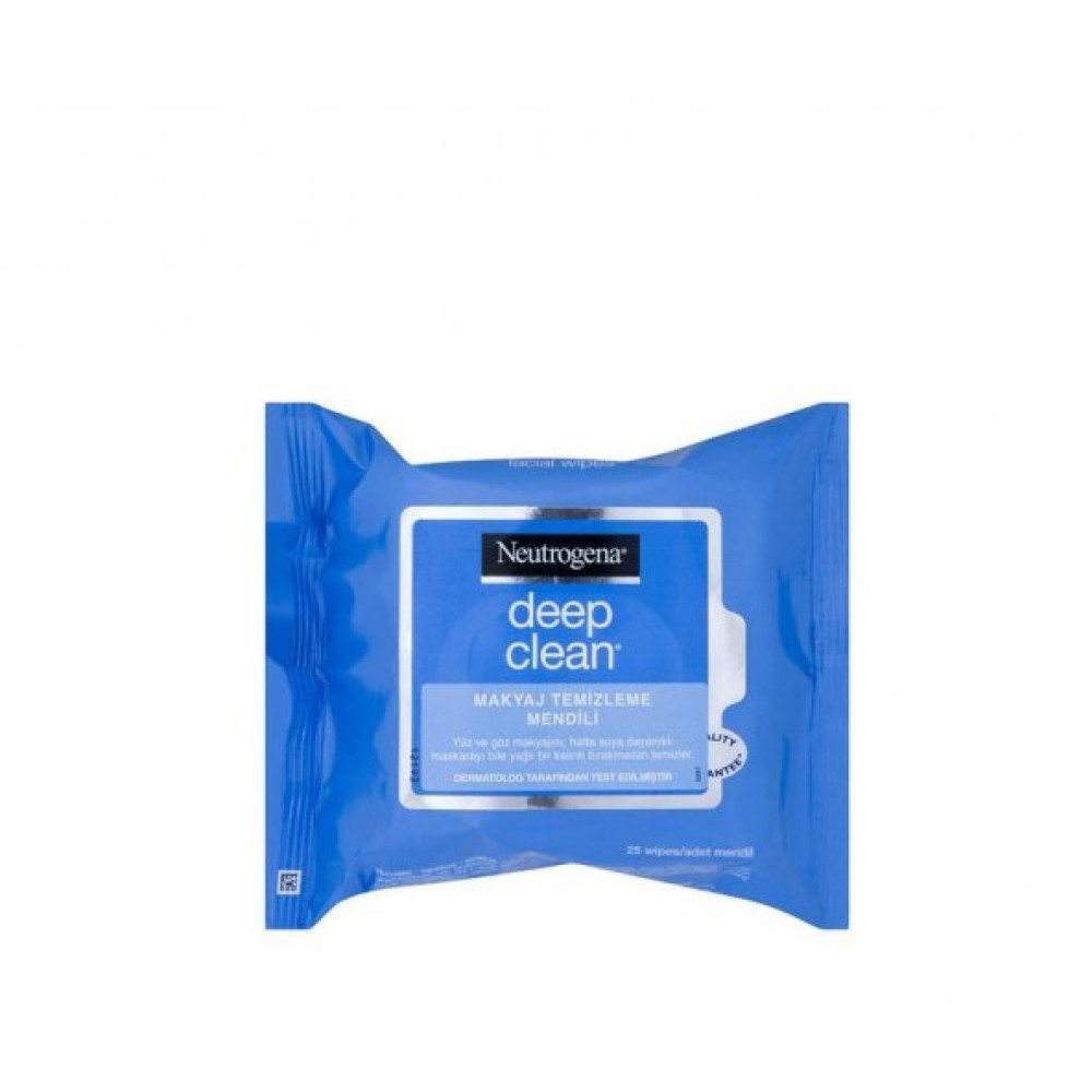 Neutrogena Deep Clean Makyaj Temizleme Mendili 25 Adet Makyaj Temizleyicileri Fiyatı