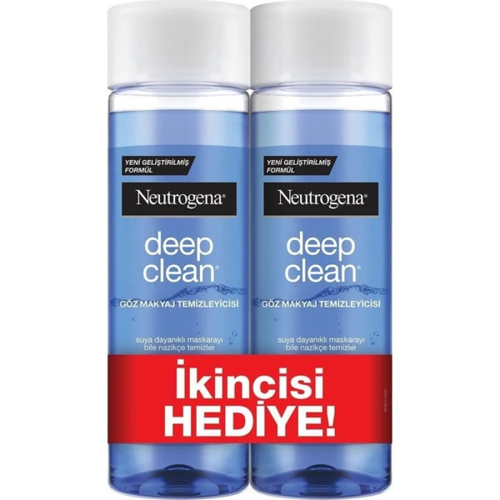 Neutrogena Göz Makyaj Temizleyici 125 ml + 125 ml 2'li Fırsat Paketi Makyaj Temizleyicileri Fiyatı