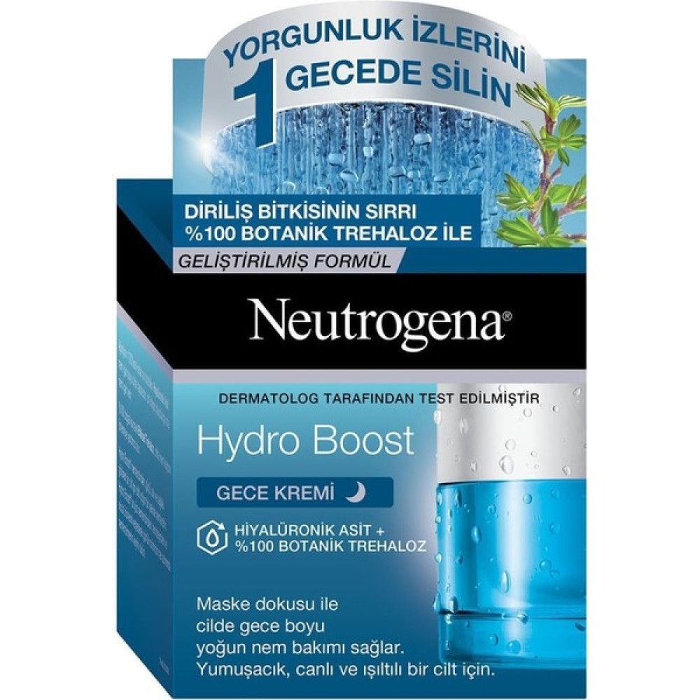 Neutrogena Hydro Boost Gece Kremi 50 ml Nemlendiriciler Fiyatı