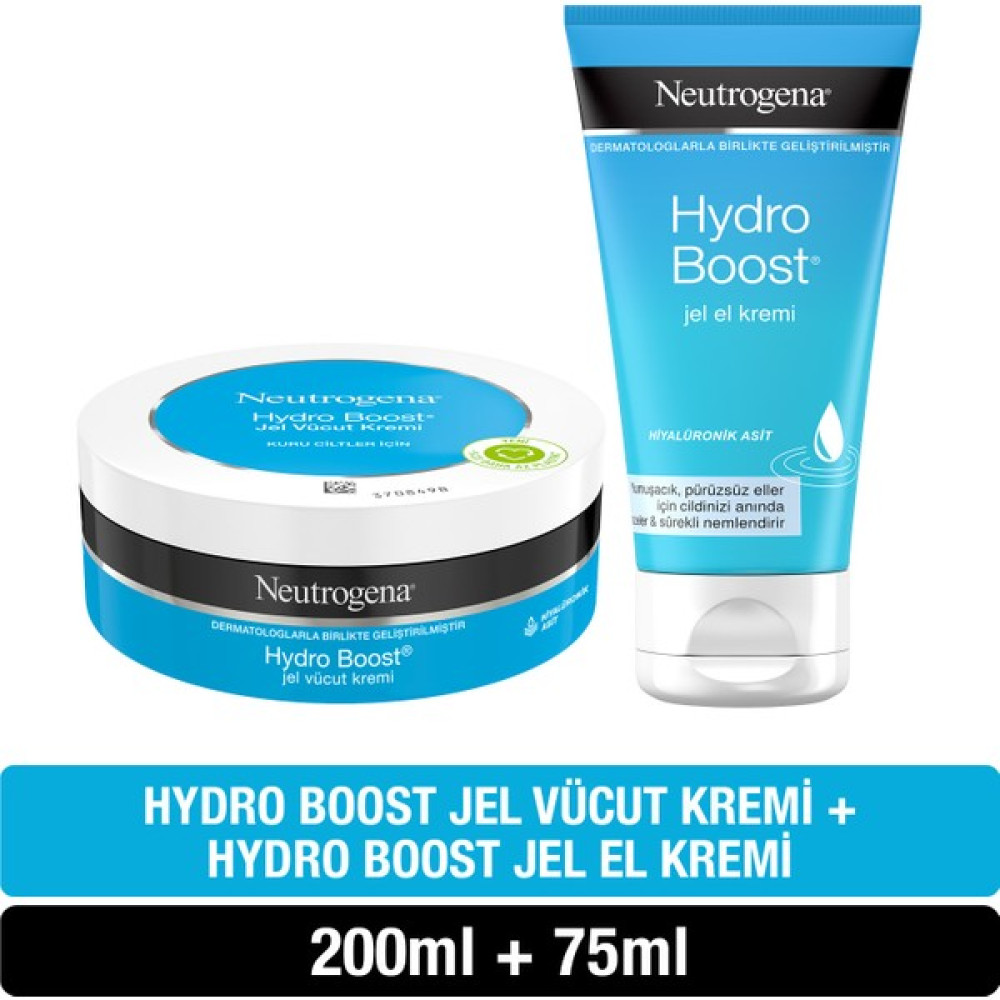 Neutrogena Hydro Boost Kavanoz Krem 200 ml + Hydro Boost El Kremi 75 ml El Bakımı Fiyatı