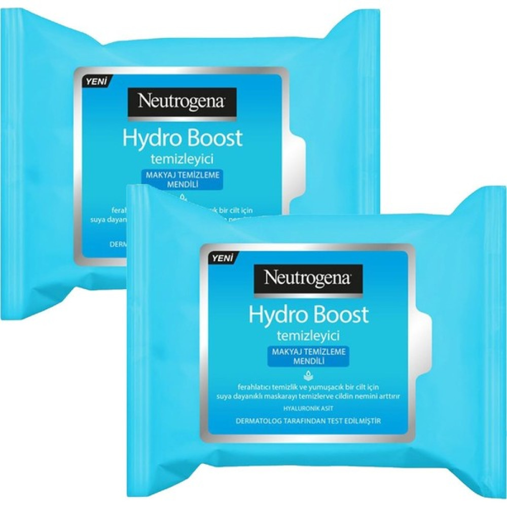 Neutrogena Hydro Boost Makyaj Temizleme Mendili 25 Adet x 2 Adet Makyaj Temizleyicileri Fiyatı