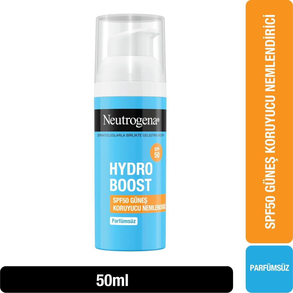 Neutrogena Hydro Boost SPF50 Güneş Koruyucu Nemlendirici" Güneş Kremleri ve Losyonları Fiyatı