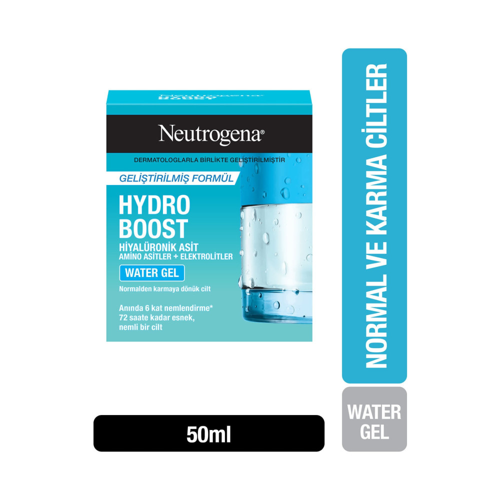 Neutrogena Hydro Boost water Jel Yüz Nemlendirici Normal ve Karma Ciltler için Cilt ve Yüz Bakımı Fiyatı
