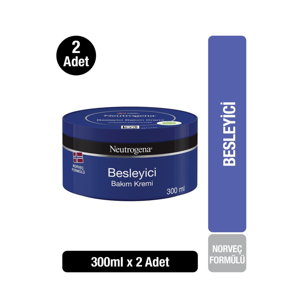 Neutrogena Norveç Formülü Nemlendirici Ve Besleyici Bakım Kremi 300 ml X2 Vücut Losyonu ve Nemlendiricileri Fiyatı