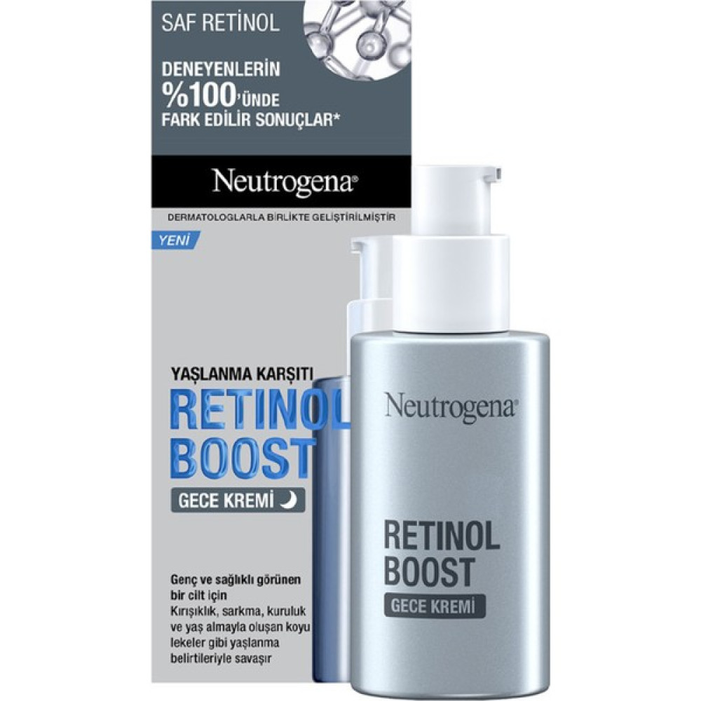 Neutrogena Retinol Boost Anti-Aging Night Cream 50 ml Anti-Aging / Yaşlanma Karşıtı Fiyatı