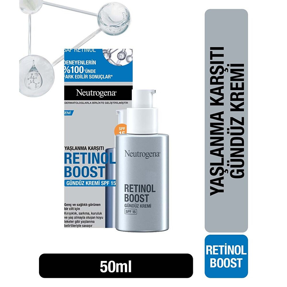 Neutrogena Retinol Boost Yaşlanma Karşıtı Gündüz Kremi 15 Spf Anti-Aging / Yaşlanma Karşıtı Fiyatı