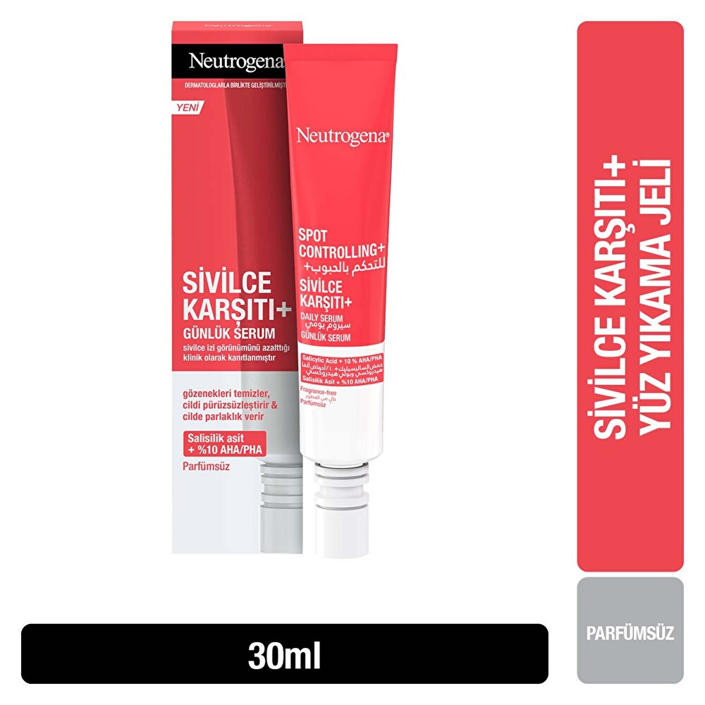 Neutrogena Sivilce Karşıtı Serum 30 ml Anti-Aging / Yaşlanma Karşıtı Fiyatı