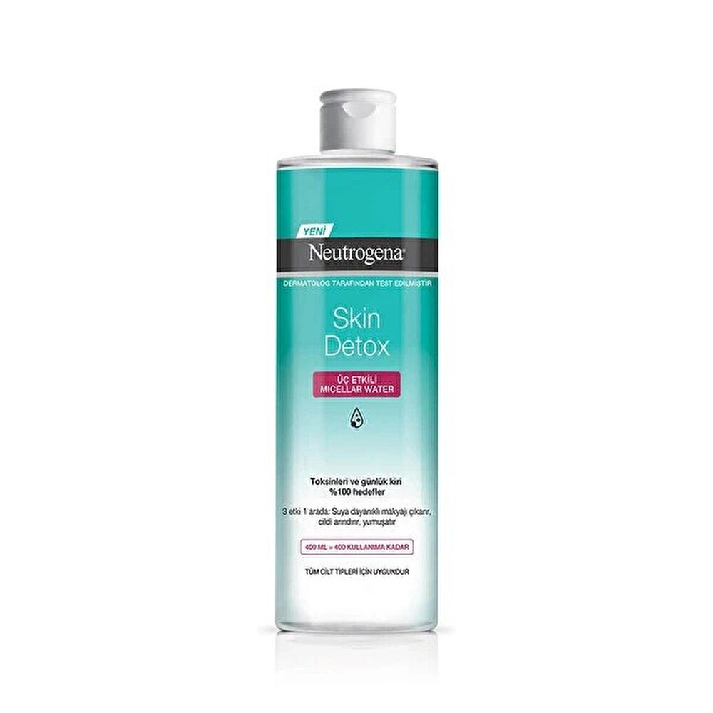 Neutrogena Skin Detox 3 Etkili Micellar Water Cilt Temizleme ve Peeling Fiyatı