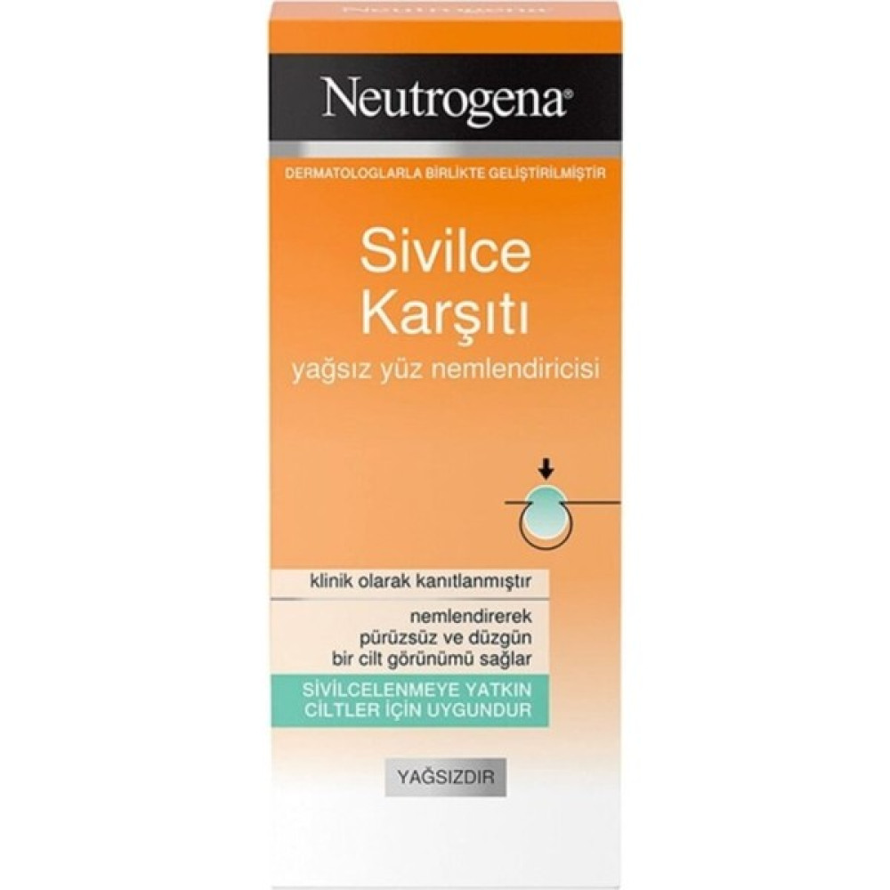 Neutrogena Yağsız Yüz Nemlendirici 50 ml Nemlendiriciler Fiyatı