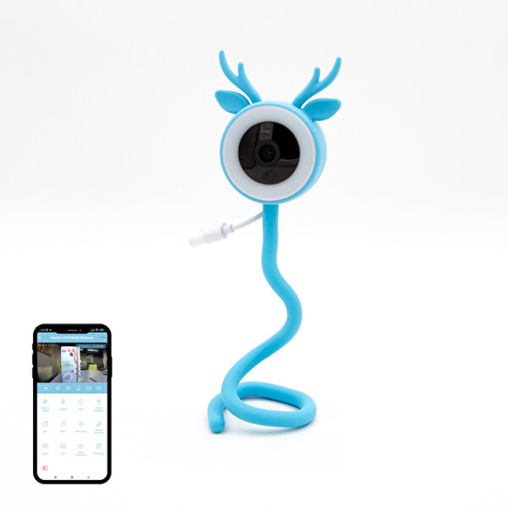 Neutron Geyik Figürlü Mavi Bebek Kamerası Bebek Kamerası Fiyatı