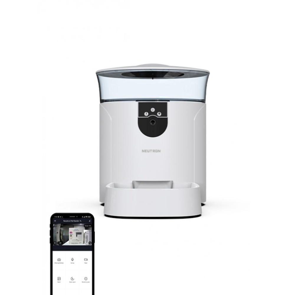 Neutron Kamerali Ve Sesli Akilli Mama Kabi Wi-Fı Destekli 7 Litre - Smart Pet Feeder - App İle Kontrol Evcil Hayvan Ürünleri Fiyatı