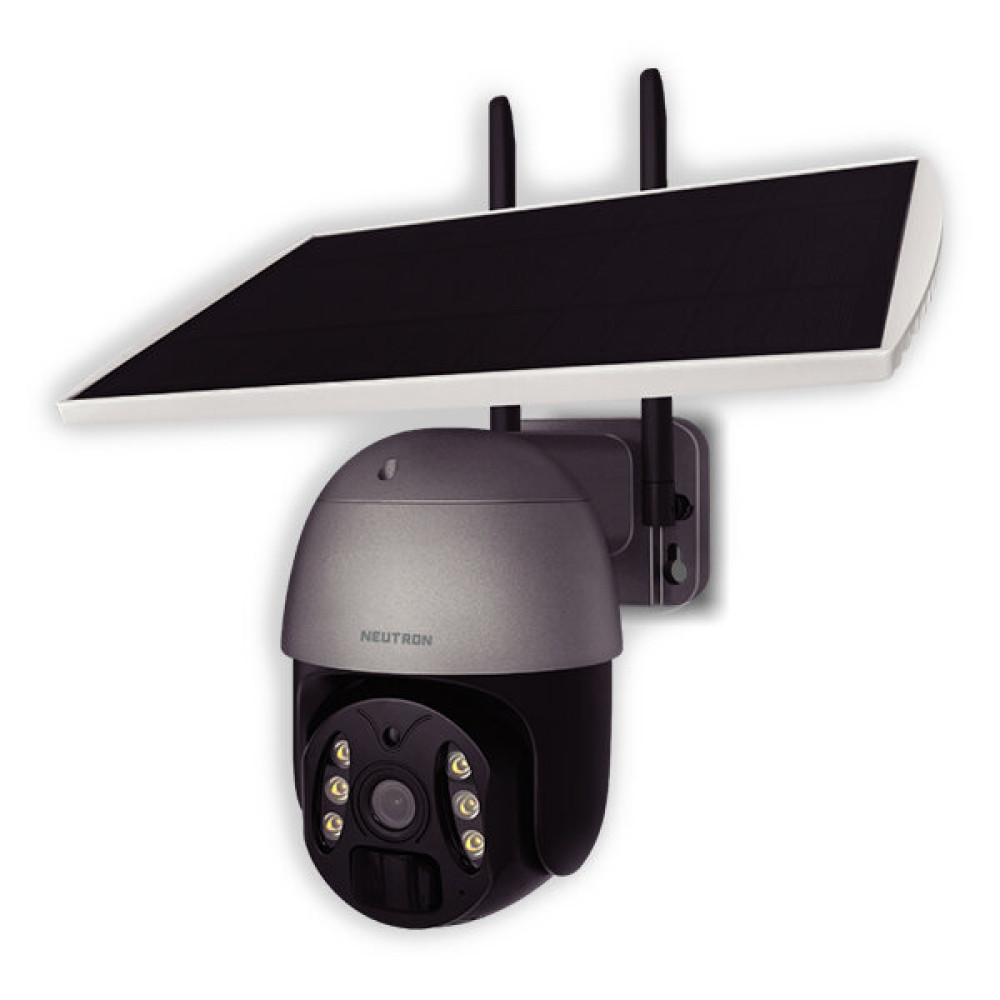 Neutron Ntl-Pt-09-Wos-3Mp Solar Wi-Fi Gece Görüşlü IP Kamera Güvenlik Kameraları Fiyatı