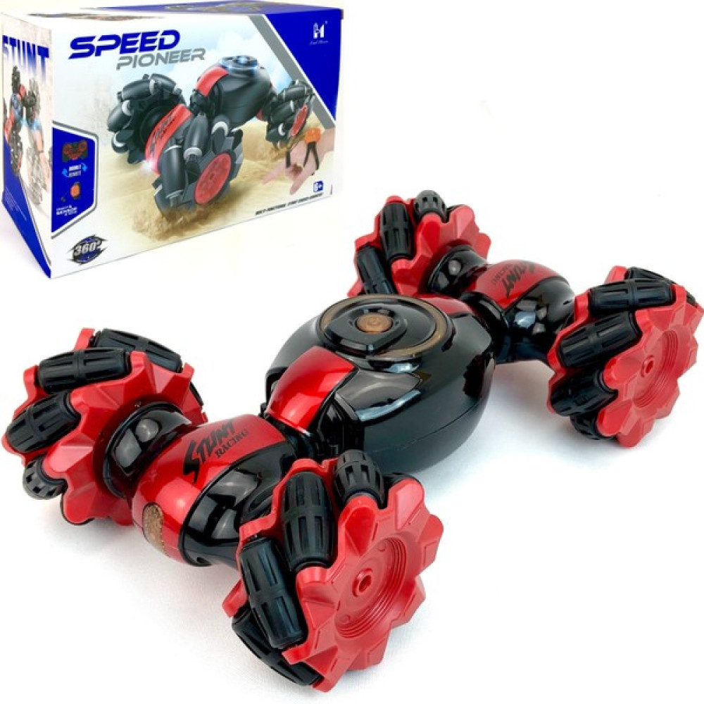 NeUygun Speed Pioneer Şarjlı Akrobat Uzaktan Kumandalı Araba 360 Derece Dönebilen Araba - Kırmızı Oyuncak Araç Fiyatı
