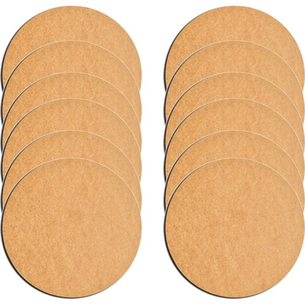 Nev Avm 30 cm Çap 3 mm (2.7 Mm) Ham Mdf Duralit Daire Plaka Supla Tabanı 12 Adet - Açık Kahverengi - 30 x 30 cm Amerikan Servis Fiyatı
