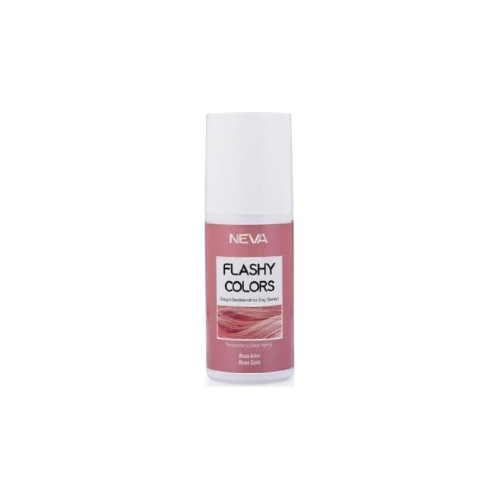 Neva Color Flashy Colors Geçici Renklendirici Saç Spreyi Rose Gold 75 ml Saç Boyası Fiyatı