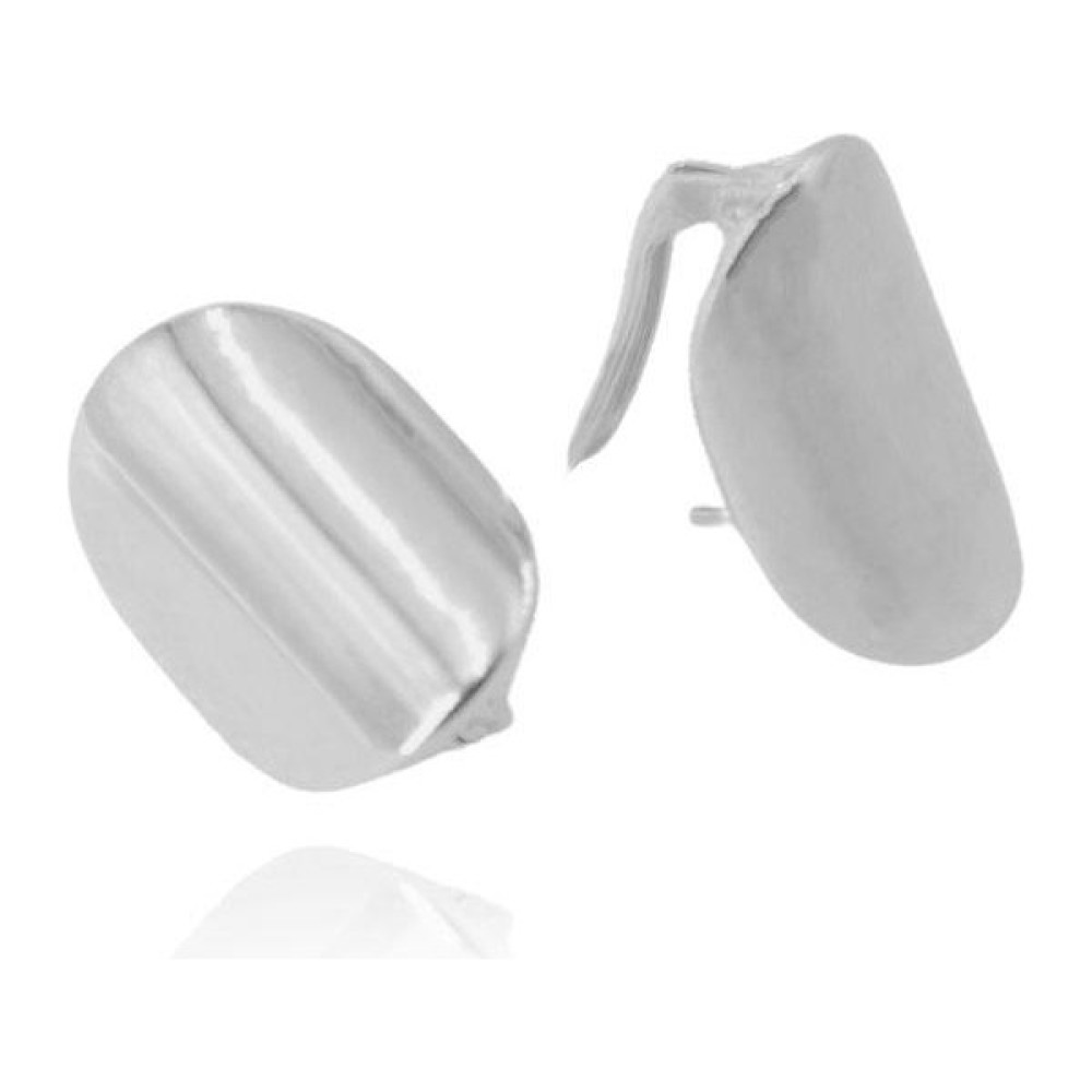Neva Jewelry Oval Bombeli Küpe - Gümüş Gümüş Küpe Fiyatı