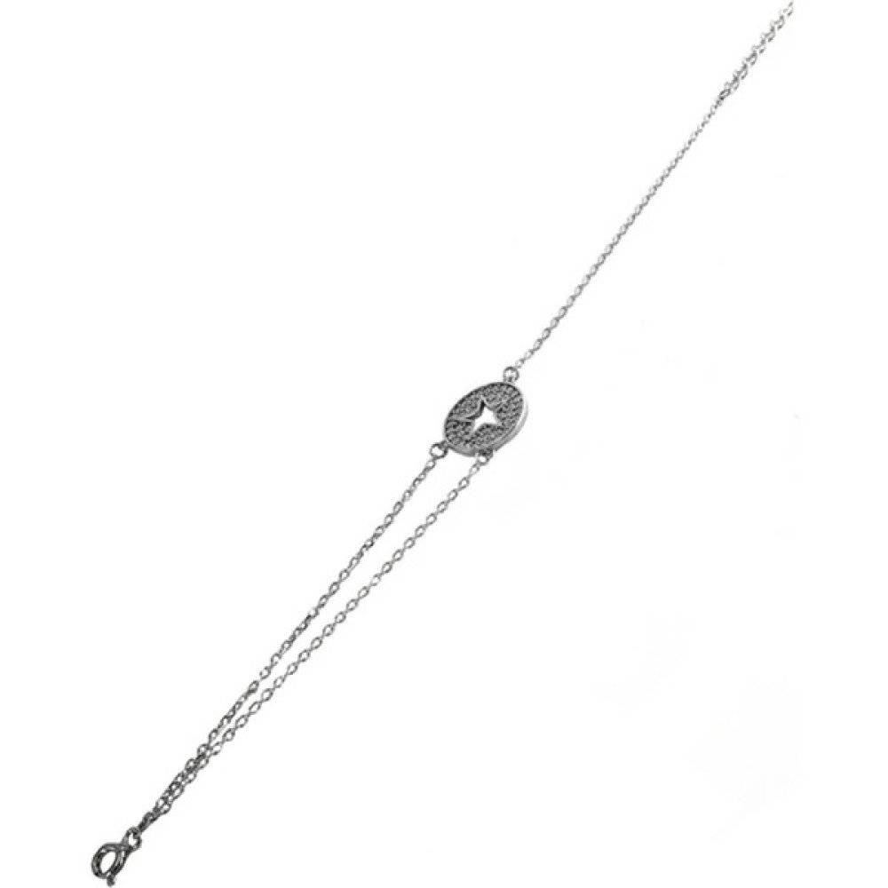 Neva Jewelry Yuvarlak Taşlı Yıldız Bileklik Gümüş Kolye Fiyatı