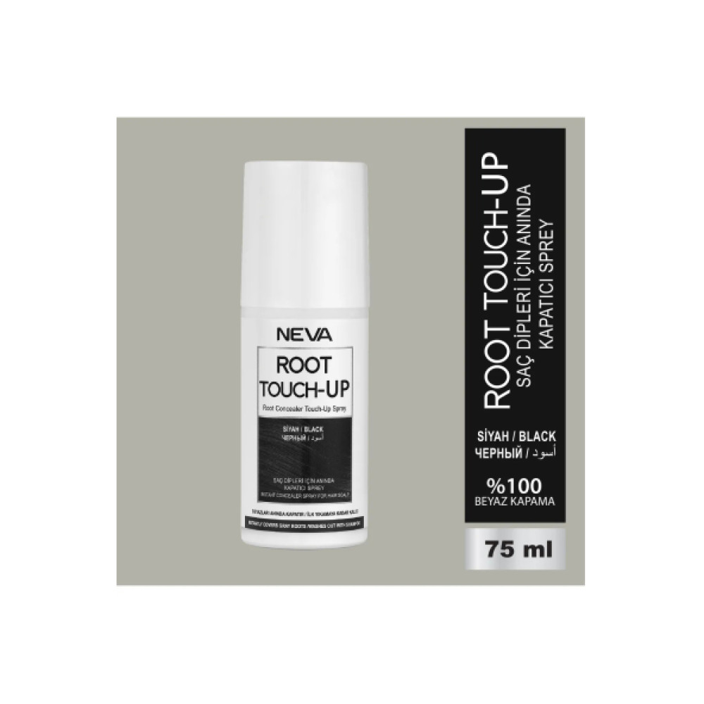 Neva Sac Dipleri Icin Aninda Kapatici Sprey - Root Touch Up Siyah 75 Ml Saç Bakım Maskeleri & Serumlar & Spreyler Fiyatı
