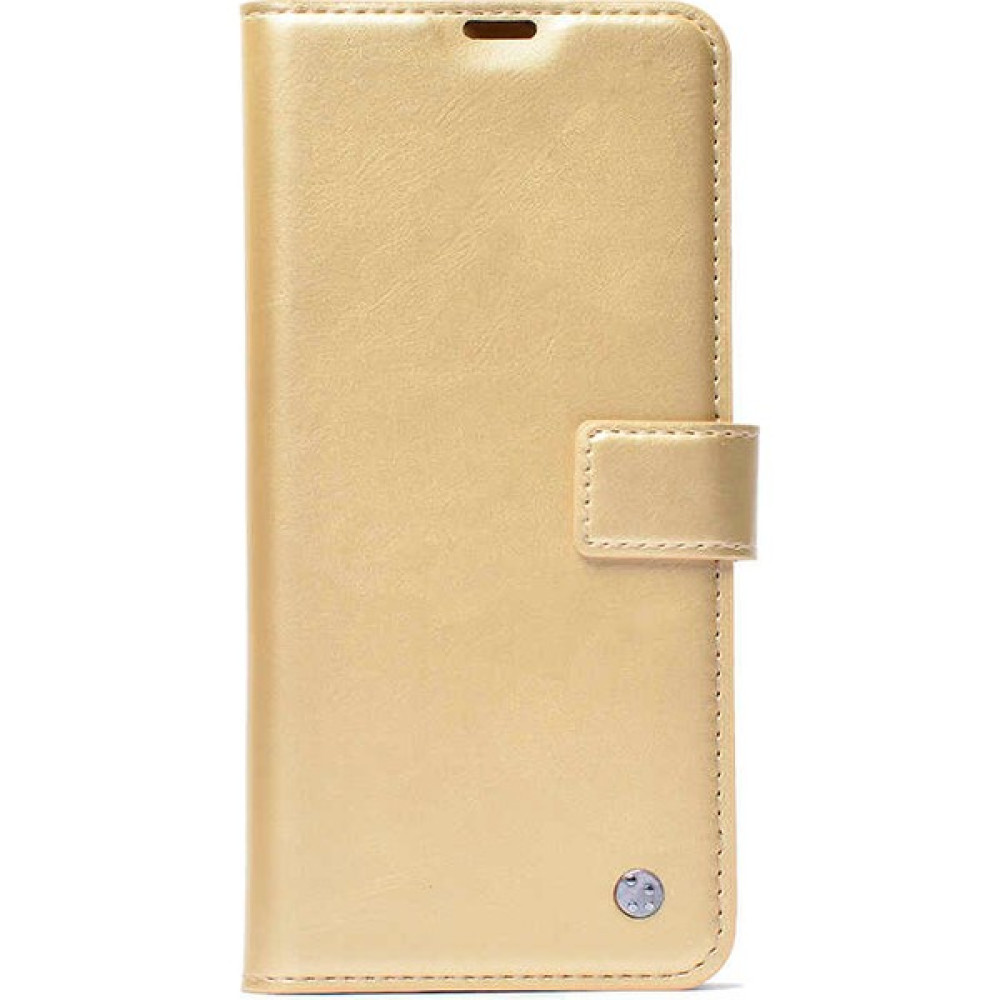 Nevarium Reeder S19 Max Kılıf Deri Standlı Cüzdanlı Kapaklı Kılıf - Gold Cep Telefonu Kılıfı Fiyatı