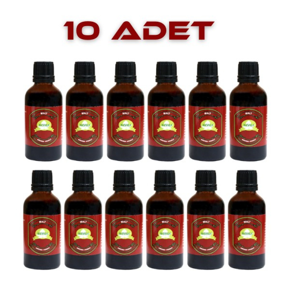 Nevele Malt Aroma Verici Red Tadında 50 ml X10 Adet (1 Tanesi 1 Litre Içindir) - 10 Adet Oto Boyaları Fiyatı